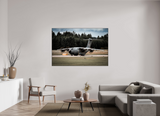 180 x 120 cm, Metal Print, ChromaLuxe HD Metal Print, Frame Aluminium ArtBox 10mm Profile, Black a400m